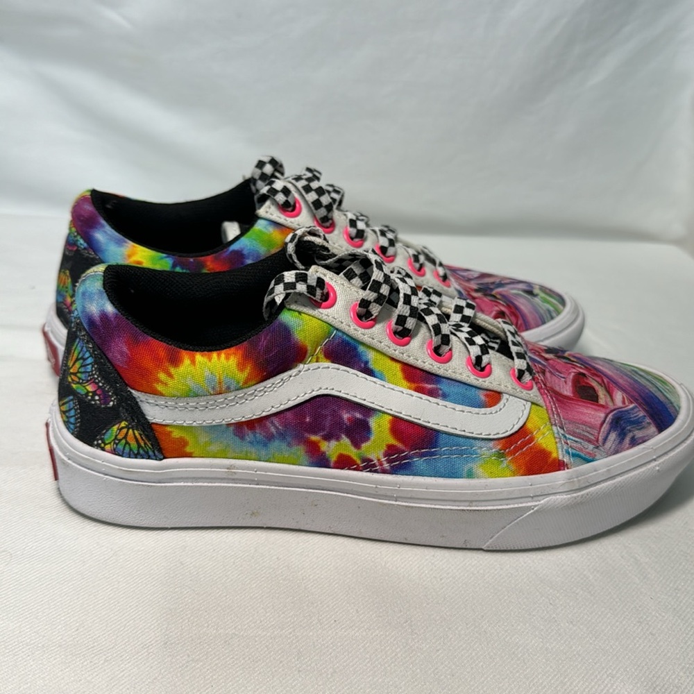 ❌❌❌❌❌❌SOLD❌❌❌❌❌ Customs Comfy Cush Vans Women 5.5